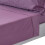Homescapes (Single, Grape) Egyptian Cotton Flat Sheet 200 Thread Count Bed Sheet 1