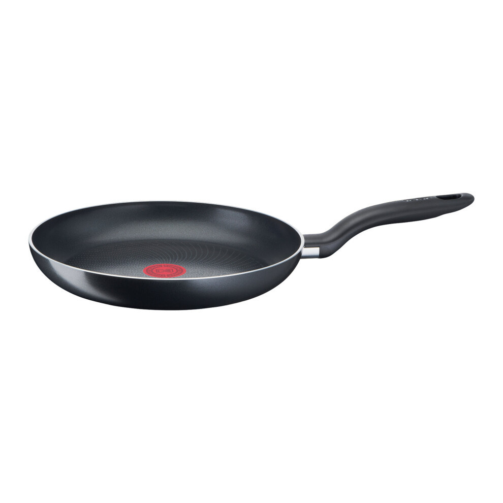 Tefal C2670453 Start Easy 24 cm Frypan, Aluminium, Black