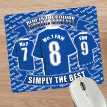 Chelsea Football Shirt Mouse Mat Gift