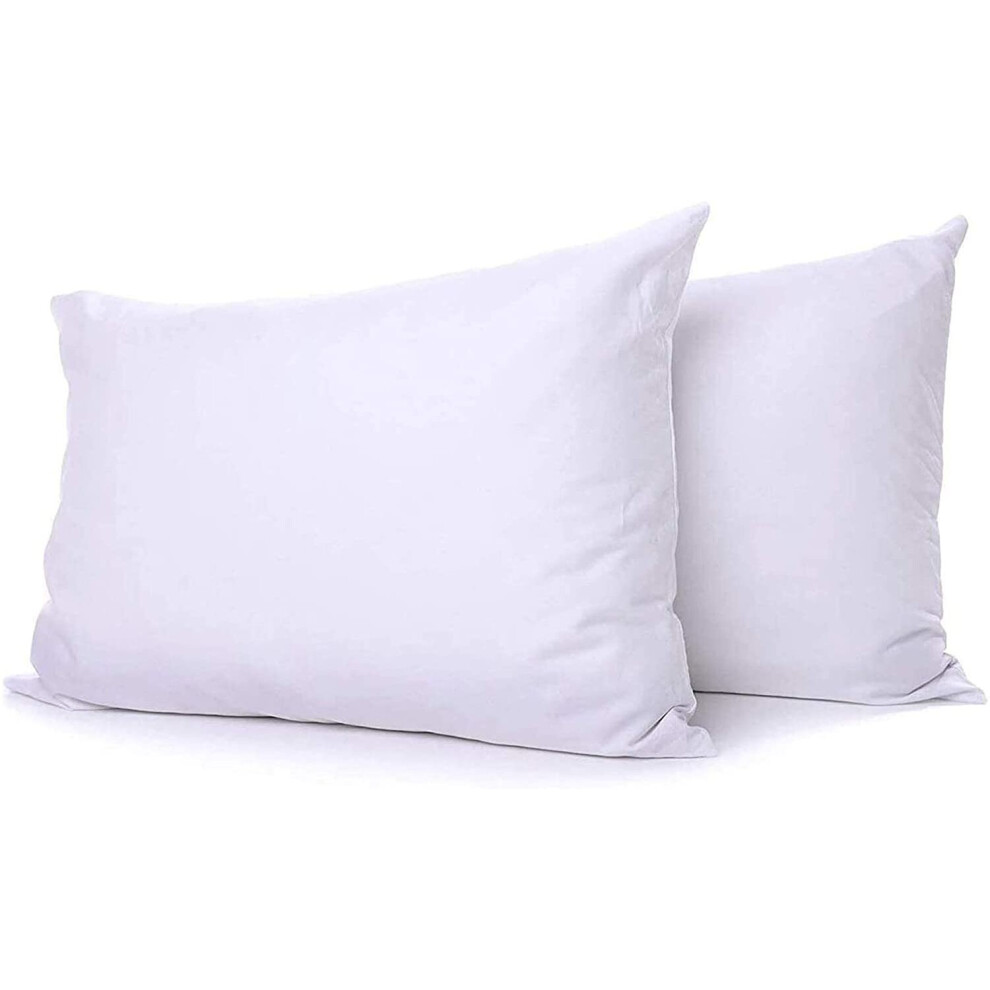 (Pack of 2) Non-Allergenic Hotel Quality Polyester Pillows