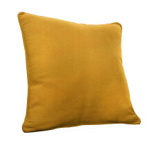 (Ochre) Fusion Sorbonne 100% Cotton Filled Cushion