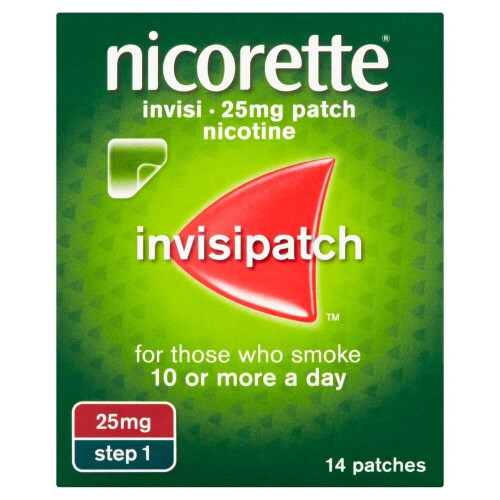 Nicorette Nicorette InvisiPatch Step 1 25mg - 14 Patches
