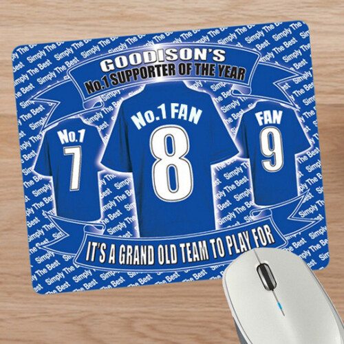 Everton Football Shirt Mouse Mat Gift