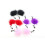 Feather Nipple Clip- Red 2