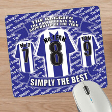 West Brom Football Shirt Mouse Mat Gift