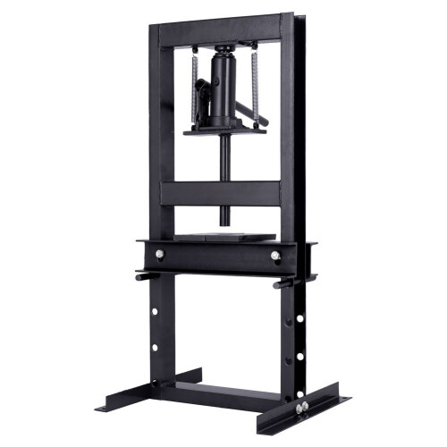 Living And Home (Black) 6 ton Heavy Floor Hydraulic Bench Press Workshop Garage Standing Press Machines 1