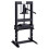 Living And Home (Black) 6 ton Heavy Floor Hydraulic Bench Press Workshop Garage Standing Press Machines 1