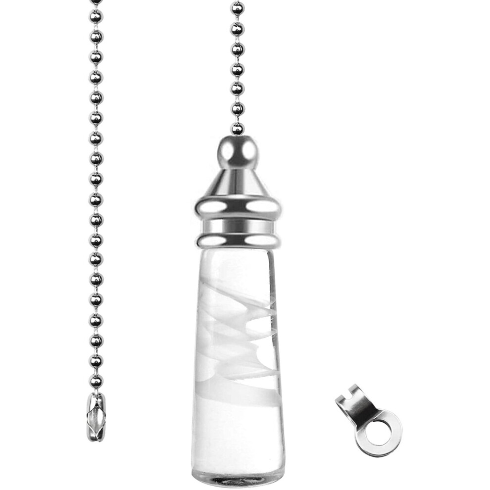 Bathroom Ceiling Crystal Light Switch Pull
