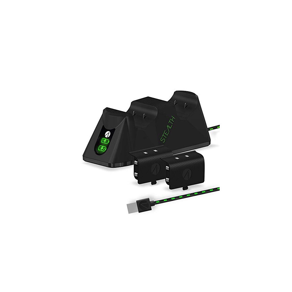 OPEN-BOX Stealth Sx-C100 X Twin Charging Dock for Xbox Series X/S - Black (Xbox Series X)