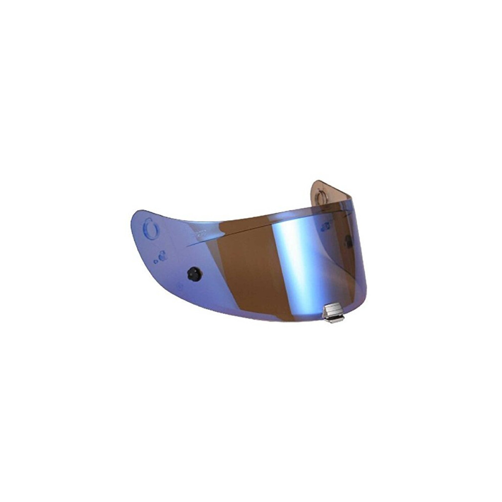 Like-New Hjc Hj-20M Motorcycle Helmet Replacement Visor For Is-17 / Fg-17 - Iridium Blue 8804269822647