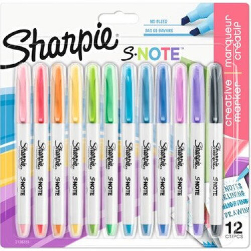 Sharpie Sharpie 2138233 permanent marker Multicolour 12 pc(s)