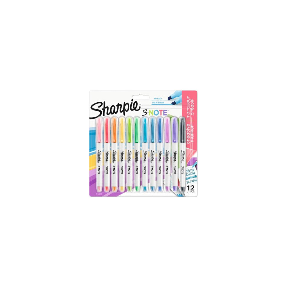 Sharpie 2138233 Permanent Marker Multicolour 12 Pc(S)