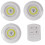 Smart Garden Τηλεχειριζόμενα φωτεινά φώτα δίσκων LED μπαταρίας με χρονοδιακόπτη x 3 1