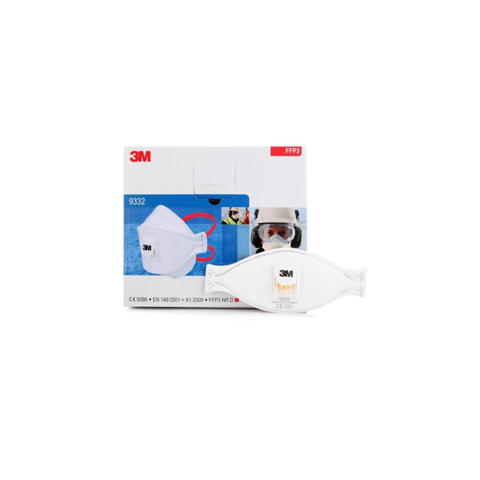 (PACK OF 1) 3M 9332+ FACEMASK AURA FFP3 N99 MEDICAL RESPIRATOR