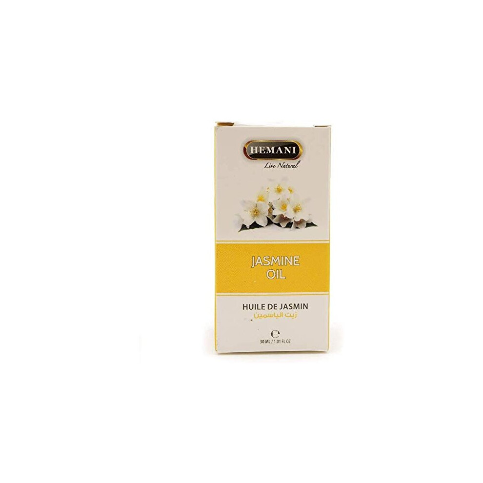 Hemani Jasmine 100% Natural Cold Pressed Halal Essential Oil - 30ml