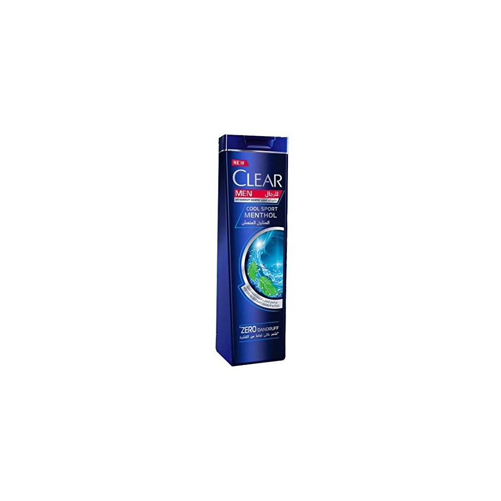 Clear Shampoo Cool Sport Menthol For Men, 400 ml
