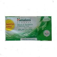 Himalaya Neem and Turmeric Protecting Soap 125g- 6 Pcs | Purified & Healthy Skin | Experience Natural Protection