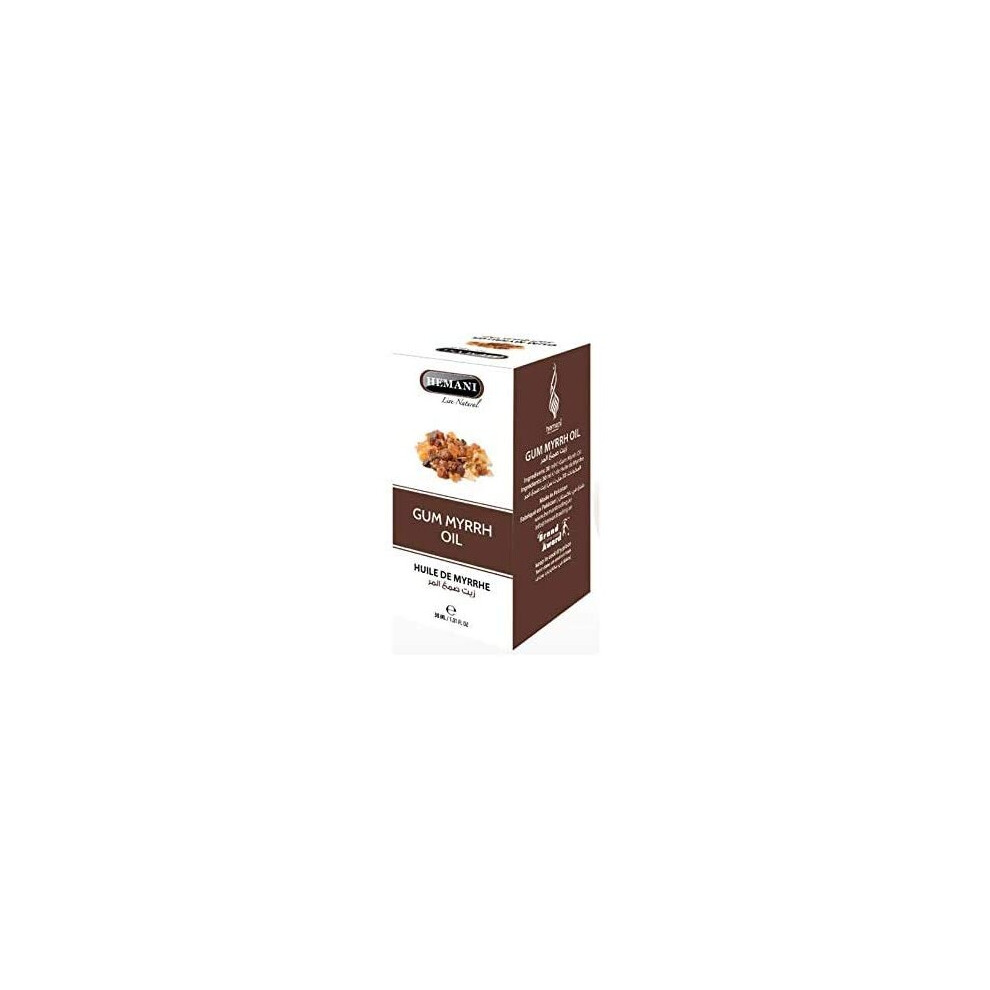 Hemani Gum Myrrh 100% Natural Cold Pressed Halal Essential Oil - 30ml