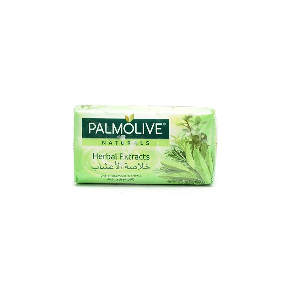 Palmolive Soap Herbal Extracts with Rosemary & Thyme 170g (Pack Of 6)
