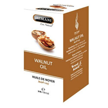 Hemani Walnut Oil 30 ml - Natural Oil for Cooking and Frying, Herbal and Healthy Cooking Oil, Rich in Protein, useful for cholesterol level
