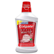 Colgate Optic White Mouthwash 500ml