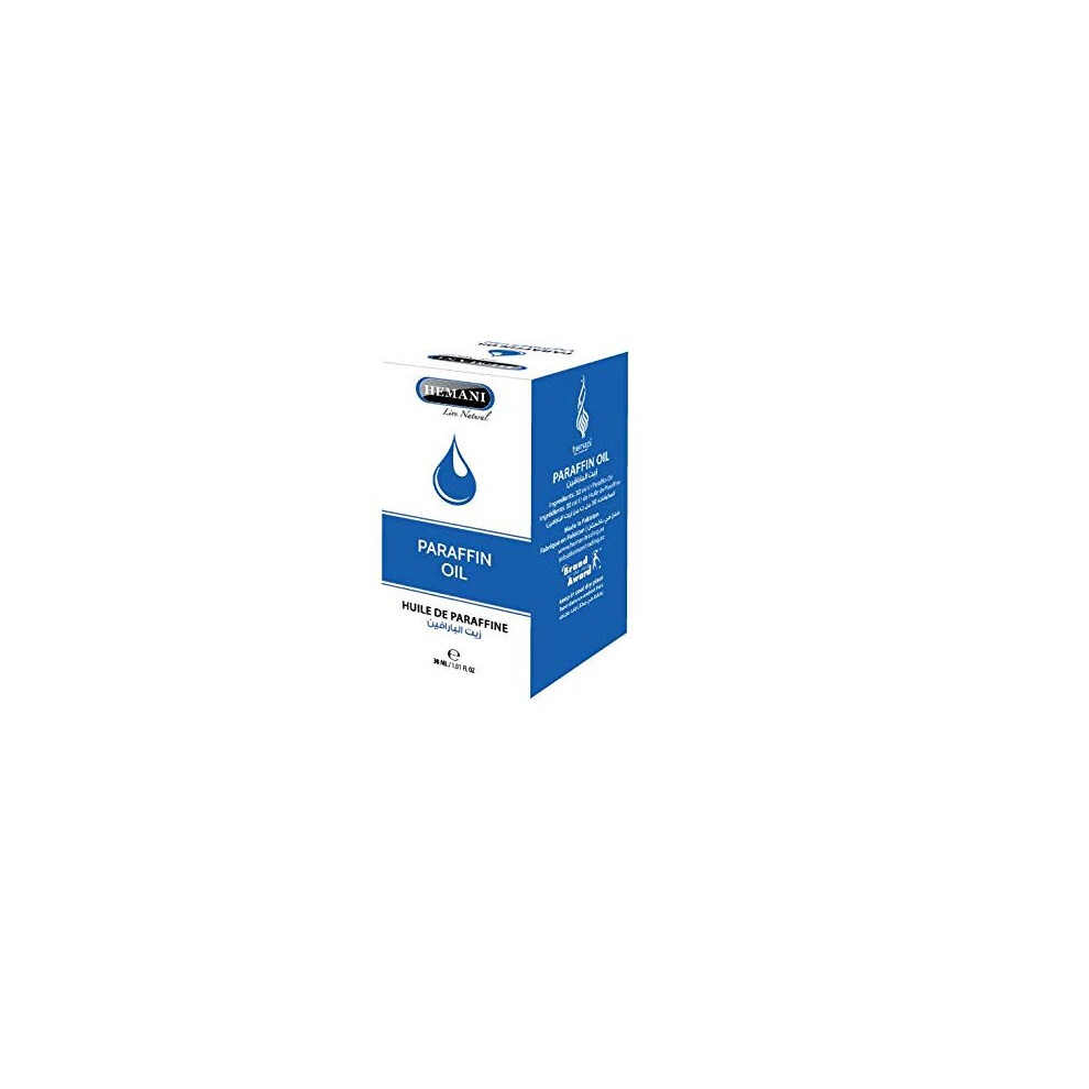 Hemani Paraffin Oil - Essential Oil & Multipurpose Oil - 30 ml - With Highly Refined Mineral Oil