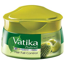 Vatika Hairfall Control Styling Hair Cream, 140 ml