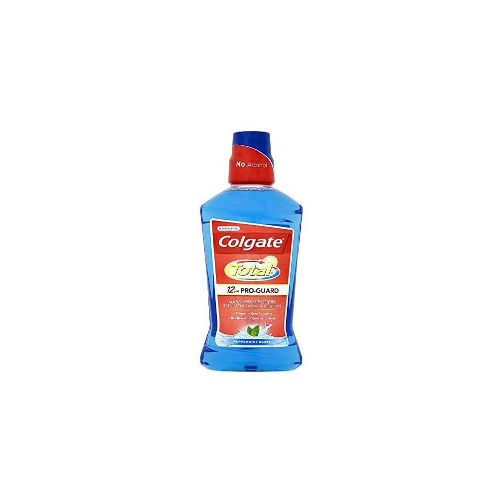 Colgate Total Peppermint Blast Mouthwash 500ml