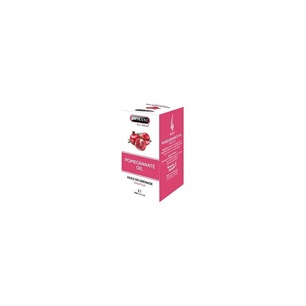 Hemani Herbal Oil Pomegranate Oil 30ml - Essential Oil & Multipurpose Oil - Helps to Regulate Cholesterol Level