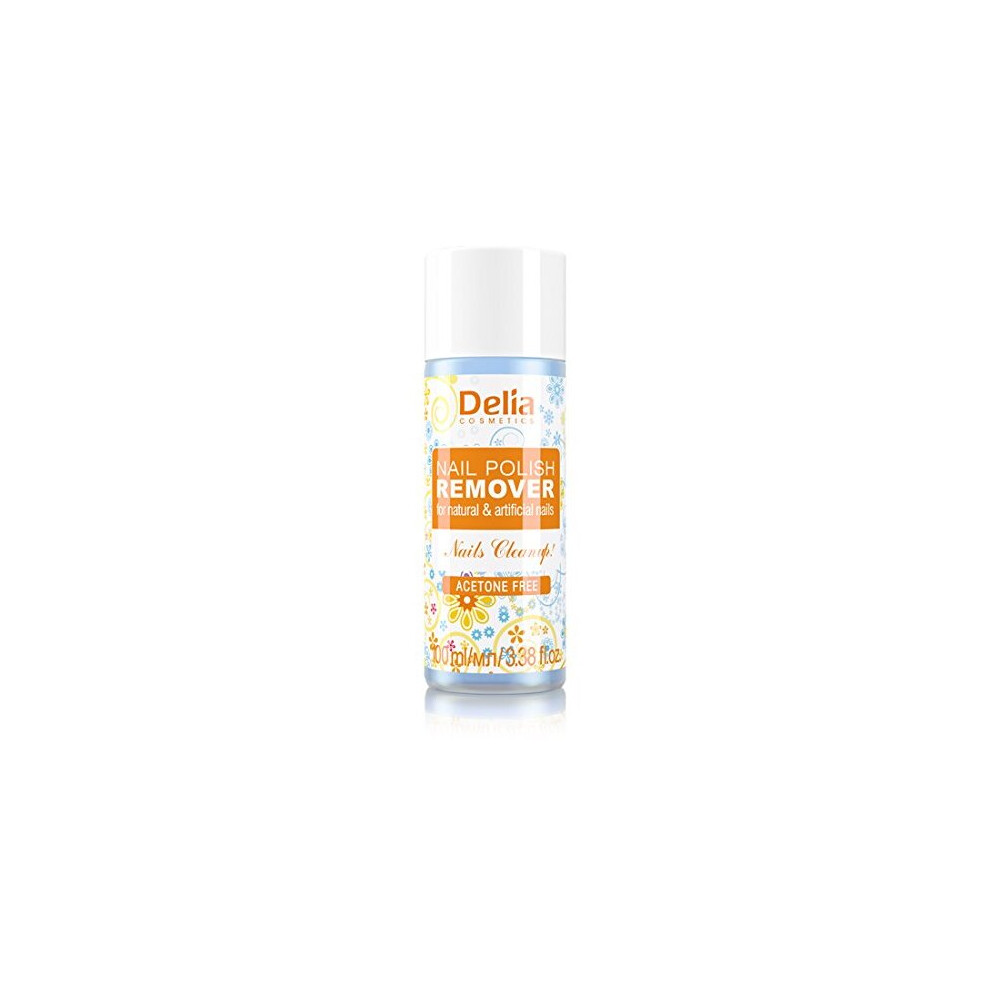 Delia Nail Polish Remover for Natural & Artificial Nails - Gentle Care for Effortless and Clean Nail Makeovers. 100ml