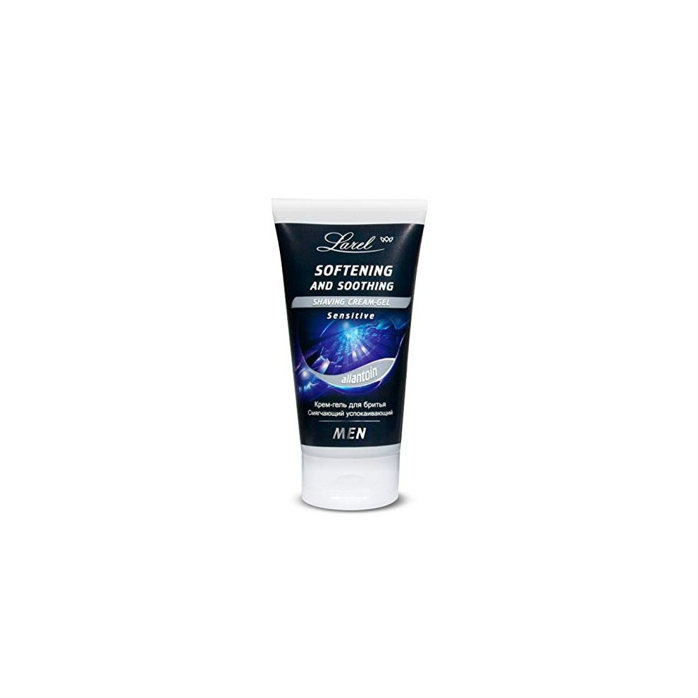Men's Cream Larel Shaving Gel - Smooth And Soothing Gel Formula For A Comfortable Shaving Experience - Enriched With Moisturizing