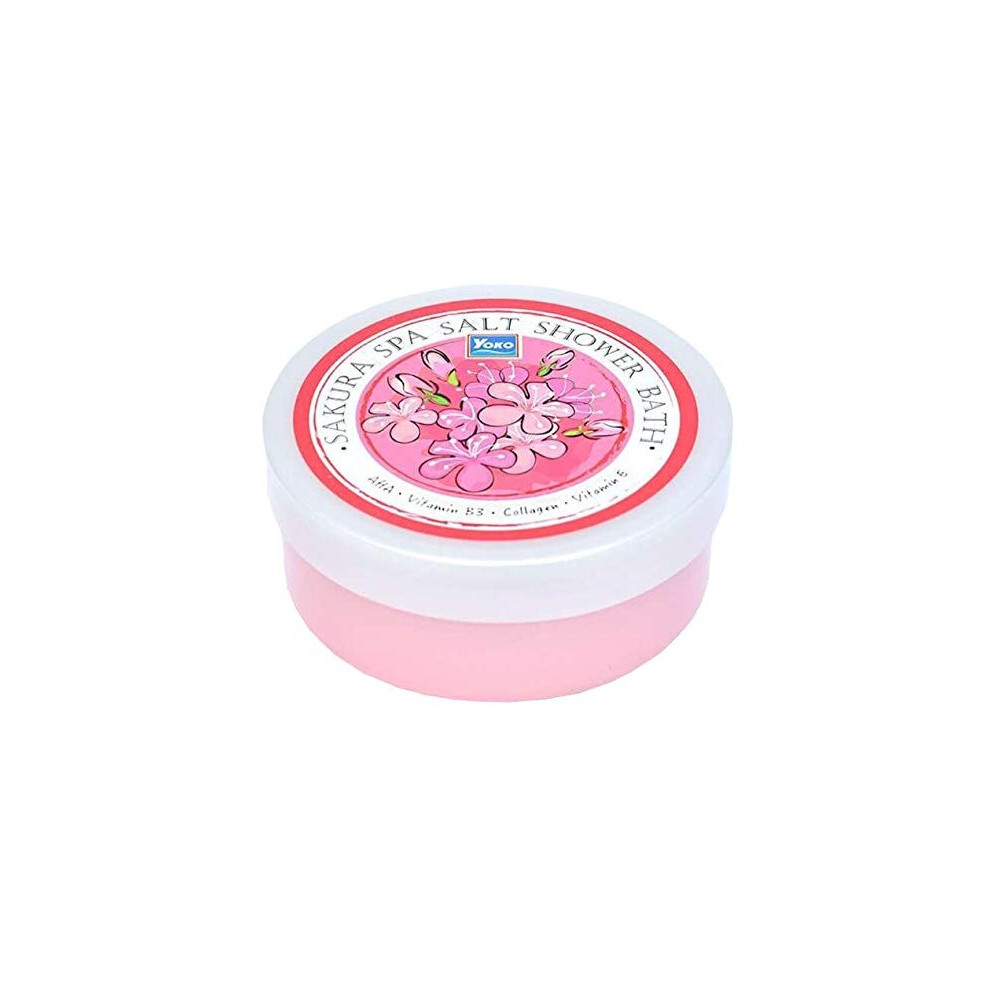 Sakura SPA Salt Shower Bath 250ml - Relaxing and Rejuvenating Shower Gel with Natural Sakura Extracts