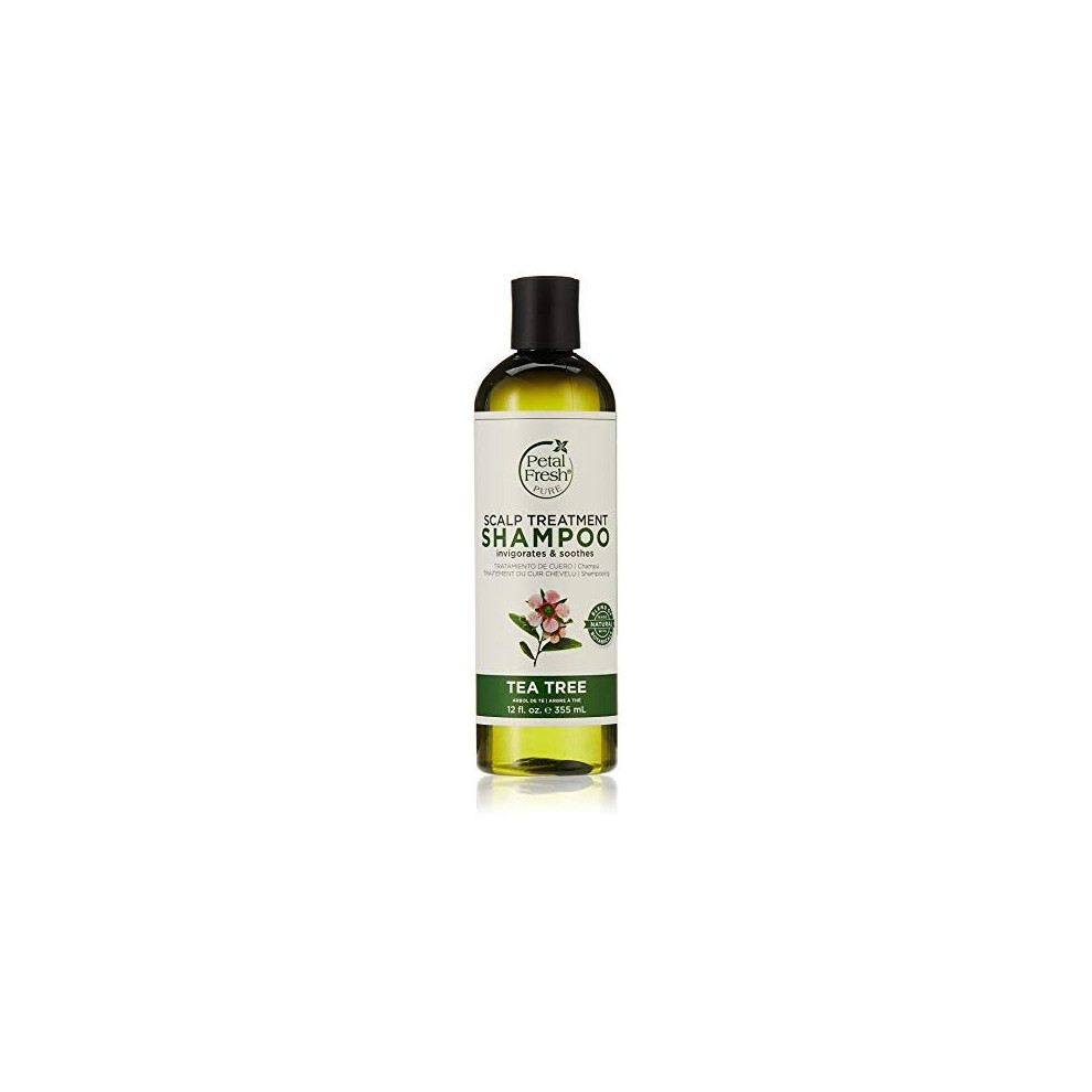 Invigorate Your Scalp with Petal Fresh Scalp Treatment Shampoo - Tea Tree for a Refreshing and Revitalizing Experience. 355ml
