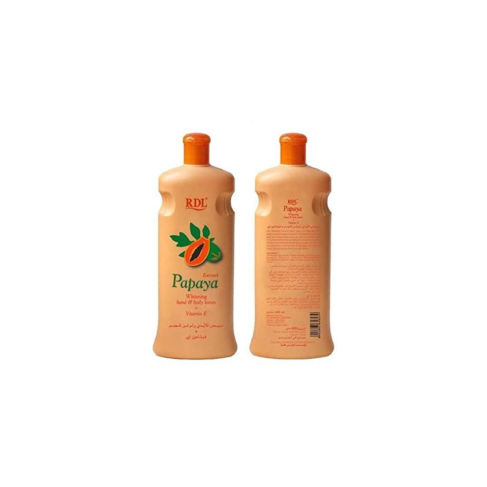 Whitening Lotion for Hands & Body with Papaya Extract