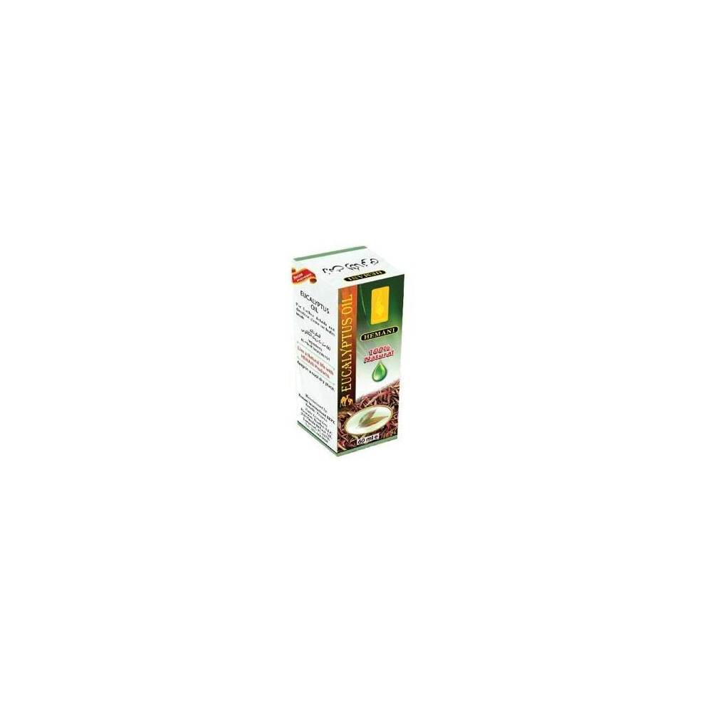 Herbal Oil 60ml - Eucalyptus - A Natural Lifestyle Solution - Essential Oil & Multipurpose Oil