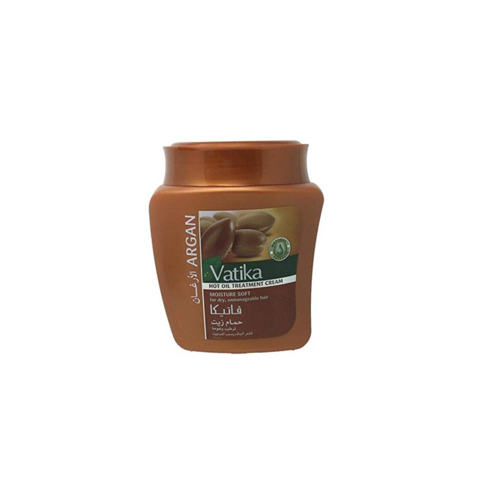 Cream Dabur Vatika Hair Oil Treatment Argan 500G