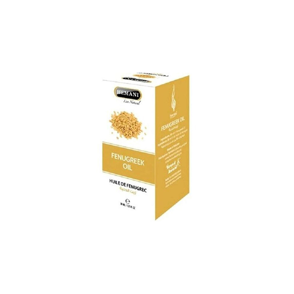 Hemani Herbal Oil Fenugreek, Essential Oil & Multipurpose Oil Dlgestion and Supports in Weight Loss 30ml