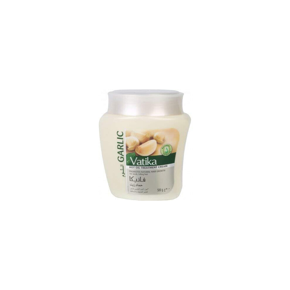 Cream Vatika Hot Oil Treatment Garlic 500G