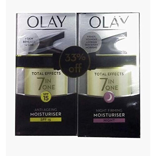 Olay OLAY Total Effect Moisturizer Dual Pack Anti Aging + Night Firming
