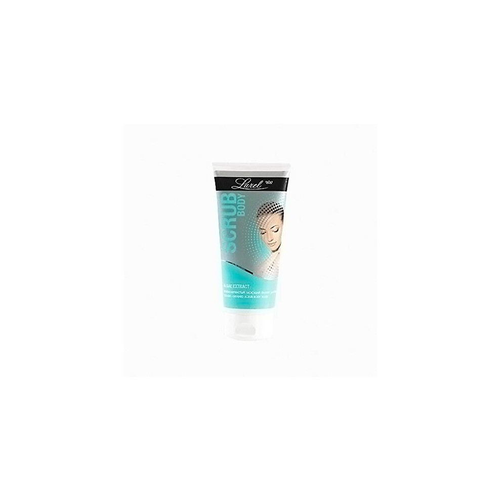 Larel Body Scrub With Algae Extract - Invigorating and Nourishing Body Exfoliator for Smooth and Radiant Skin