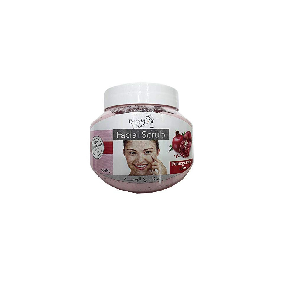 Facial Scrub Pomegranate - Exfoliating Scrub Enriched with Pomegranate Extract