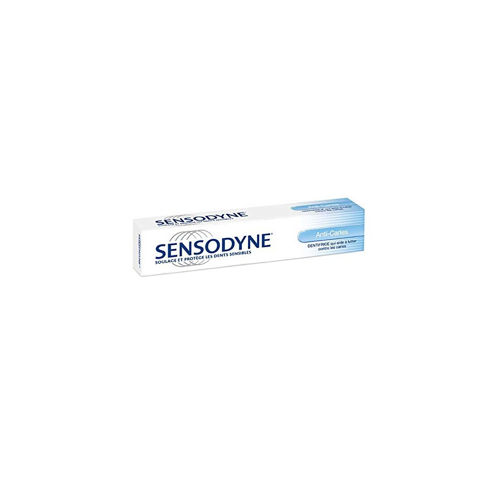 Protect Your Smile with Sensodyne Caries Antidote Toothpaste - of Advanced Sensitivity Relief for Cavity Defense. 75 ml