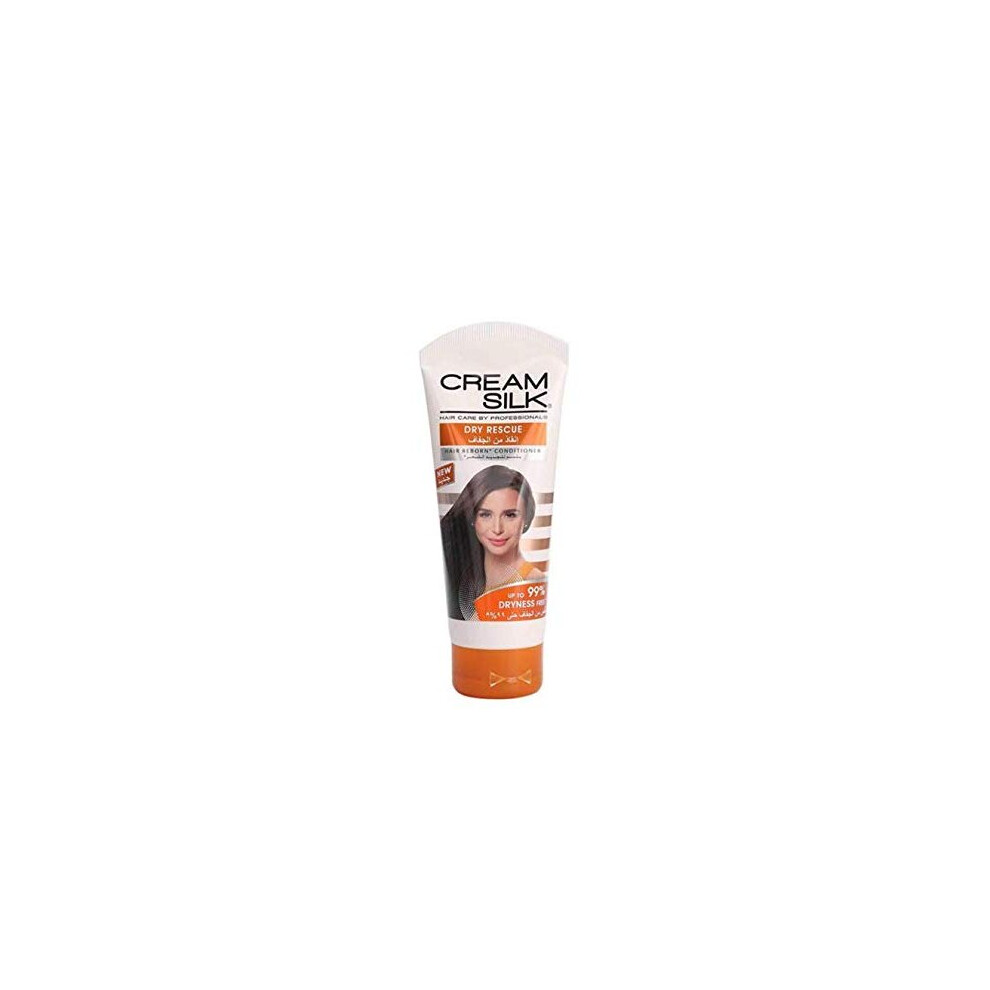 Cream Silk Dry Rescue Conditioner, 180Ml - Intensive Hydration For Dry Hair - Nourishes And Moisturizes