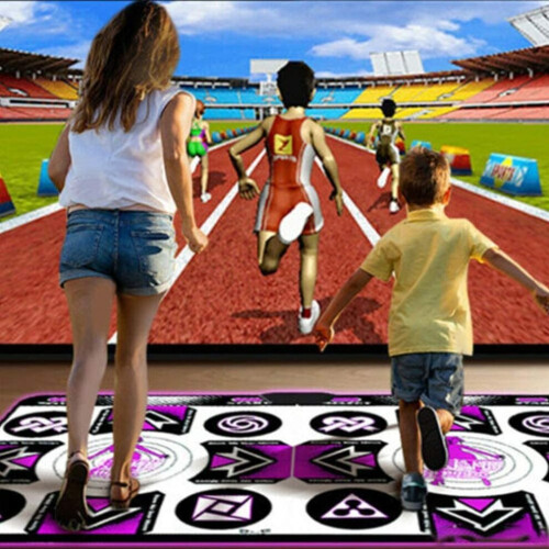 Dance Mat for Kids Adults, Double User Wireless Dancer Step Pads 1