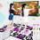 Dance Mat for Kids Adults, Double User Wireless Dancer Step Pads 8