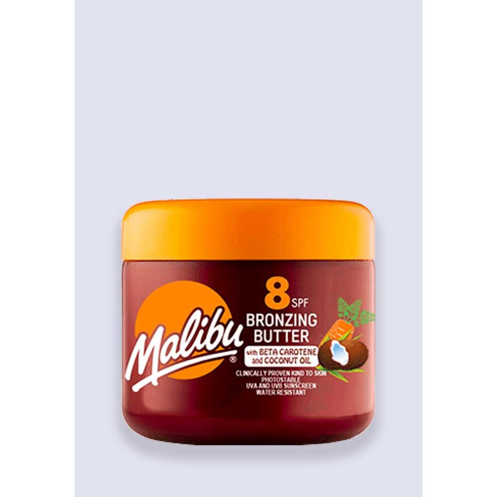 Malibu Sun Bronzing Butter SPF 8 With Beta Carotene And Coconut Oil 300ml