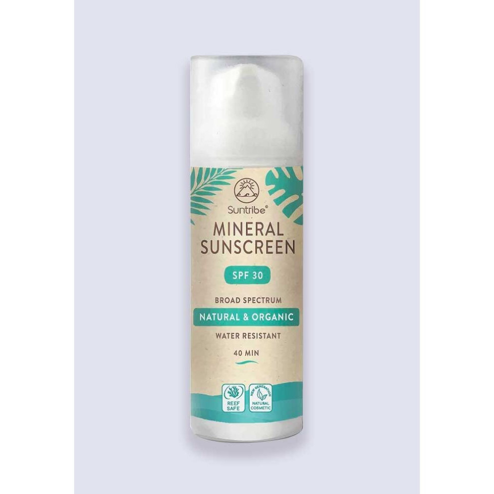 Suntribe Body & Face Mineral Sunscreen Spf30 100Ml