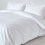 Homescapes (Double, White) Duvet Cover with Pillowcase 1000 Thread count 2