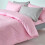 Homescapes (Double, Pink) Duvet Cover with Pillowcase 200 Thread count 5