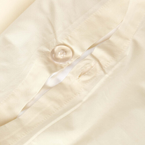 Homescapes (Single, Cream) Duvet Cover with Pillowcase 200 Thread count 2